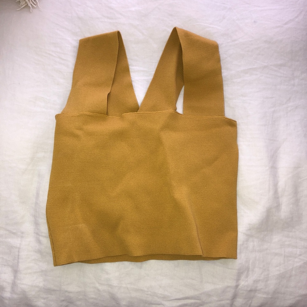 LF bandage material top in mustard